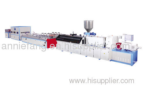 PVC Wood Unit-board-door Extrusion Line PVC Wood Board Door Extrusion