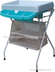 Baby bath changing table with EN standard