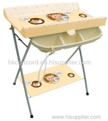 Baby bath changing table with EN standard