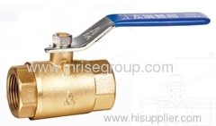 Brass ball valve