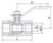 Brass ball valve