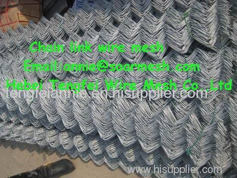 Chain link wire mesh