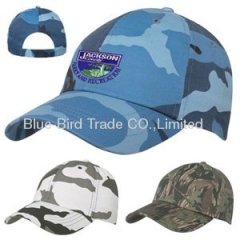 Camouflage promotion baseball caps