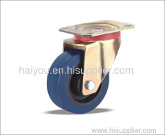 elasticrubber wheel(nylon core) FC200X48 bule rubber