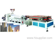 HDPE corrugated pipe production line