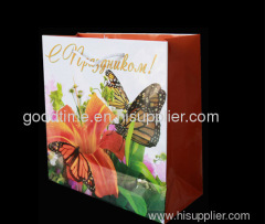 standard butterfly gift bag