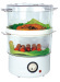 2 Tiers mini electric food steamer