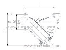 Y-type strainer