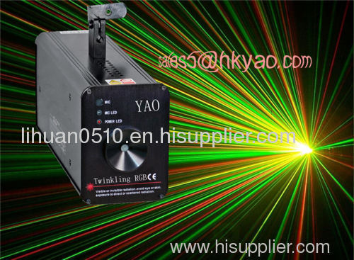 nightclub stage laser lights