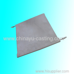 Aluminum heat exchanger plate