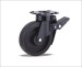 casters with rubber wheel industrial caster