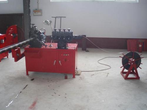 prestressing duct forming machine