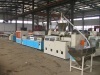 PVC profile extrusion line