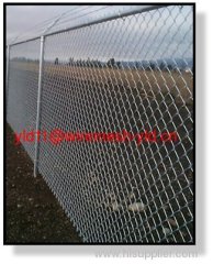 galvanized security chain link fences