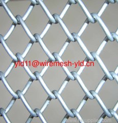 Galvanized Security Diamond Chain Link Fence