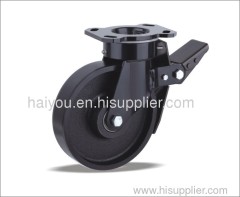 Swivel Caster with Cast iron wheel high load capacity