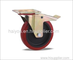 Swivel Caster with TPU wheel(Nylon core) 100x36125x38160x48200x48