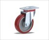 Swivel Caster with TPU wheel(Nylon core) 125x38