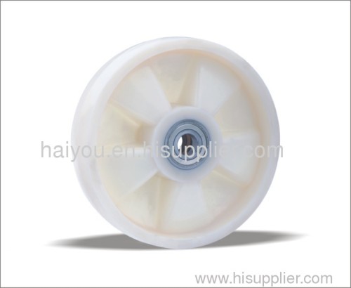 Nylon wheel 200mm with bearing