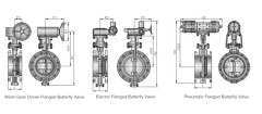 Flange Type Buttefly Valve