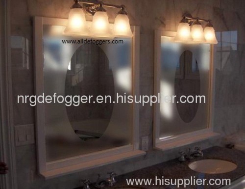 mirror demisters with bath wall mirror