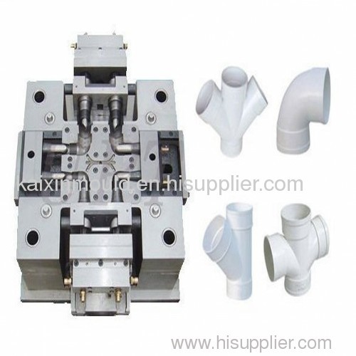 PVC injection pipe fitting mould