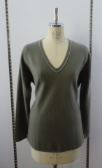 V Neck Cashmere Sweaters Women Cashmere Sweater