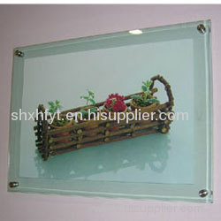 wall mounted acrylic photo frame