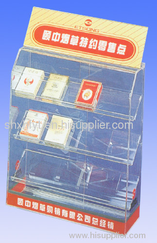 acrylic tabacco display