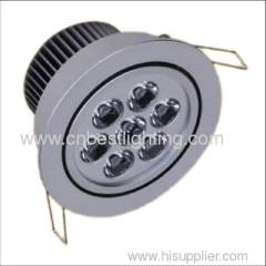 7w led round downlight