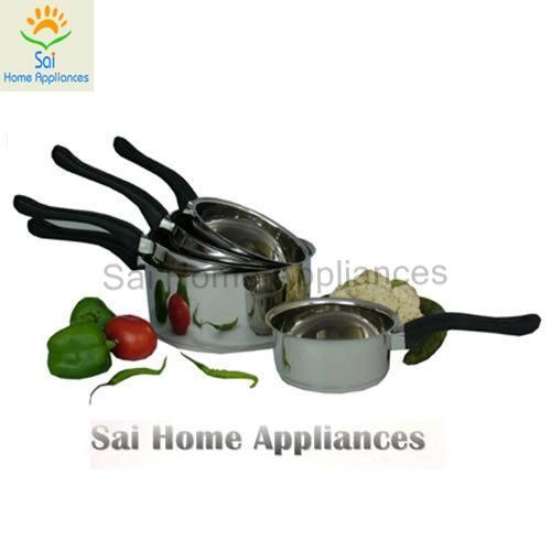 stainless steel sauce pans