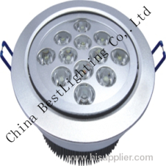 13w round led downlight