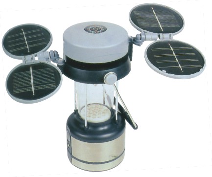 solar camping lantern light with compass