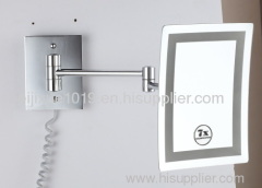 wall mount lighted makeup mirror