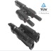 Connector type MC4 T for solar system