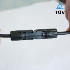 MC4 solar cable assembly