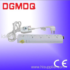 lightning protection socket/lightning protector power strip