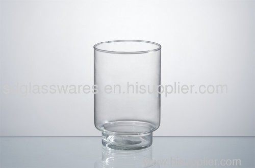 clear glass votive candle holder for decor