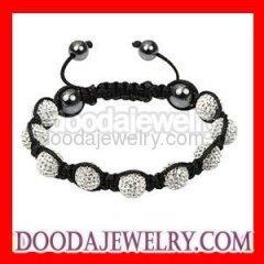 Pave White Czech Crystal Tresor Paris Bracelet