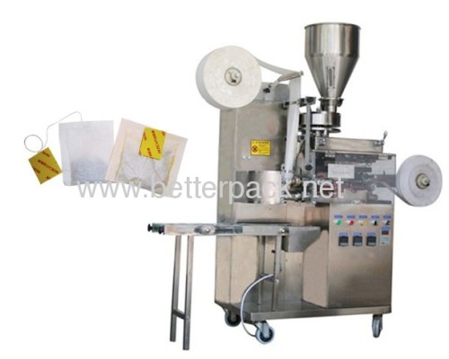 quantitative tea bag packing machines with string and tag