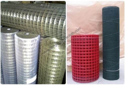 PVC coated welded wire mesh