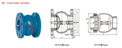 CH41X Type daming check valve