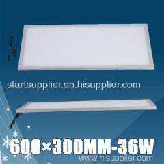 600*300mm 36W LED Panel Light