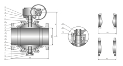 Cast Steel Ball Valve