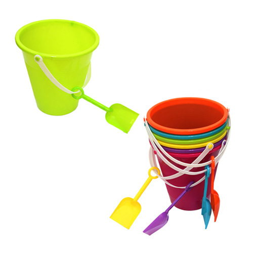 Colorful Bucket W/Mini Shovel