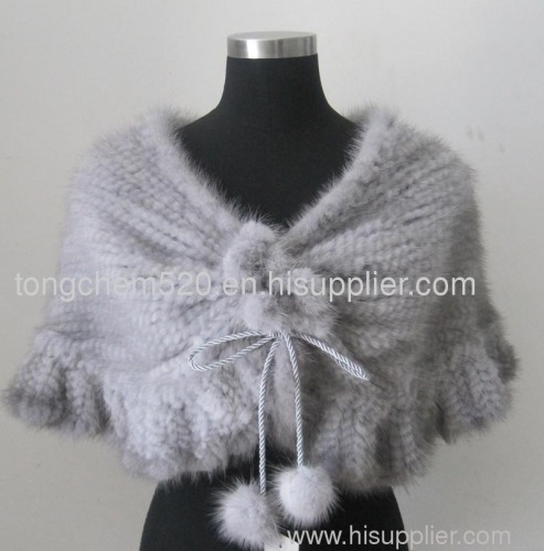 mink fur garment, ming fur shawl, mink fur scarf ,mink fur vest