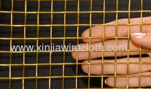6 Mesh Brass Wire Cloth