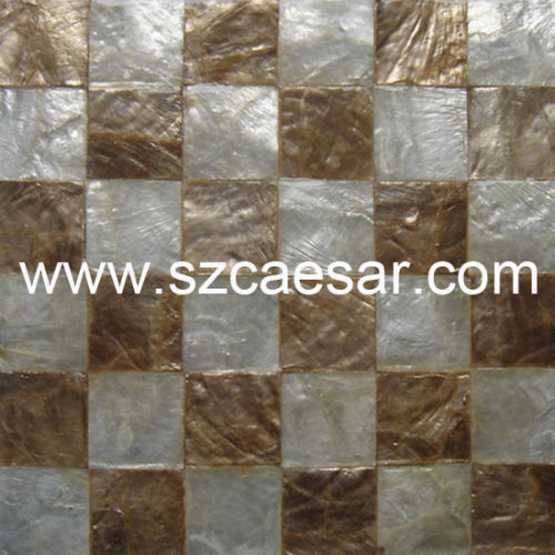 natural Capiz shell mosaic tile --L062
