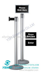 stanchions and crowd control queue management