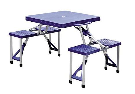 All In One Picnic Table fold-away picnic table camp table